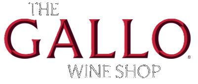 Gallo Wine Shop Scrolled light version of the logo (Link to homepage)